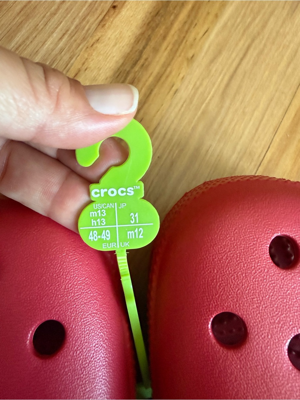 Crocs Red - Picture 3 of 4